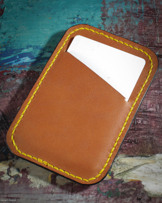 Handmade Convertible Minimalist Wallet in Buttero Leather
